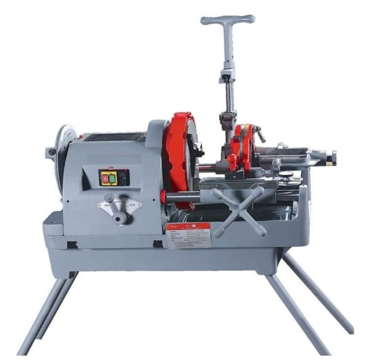 MÁQUINA ROSQUEADEIRA ELÉTRICA PARA TUBOS 1/2" A 4"