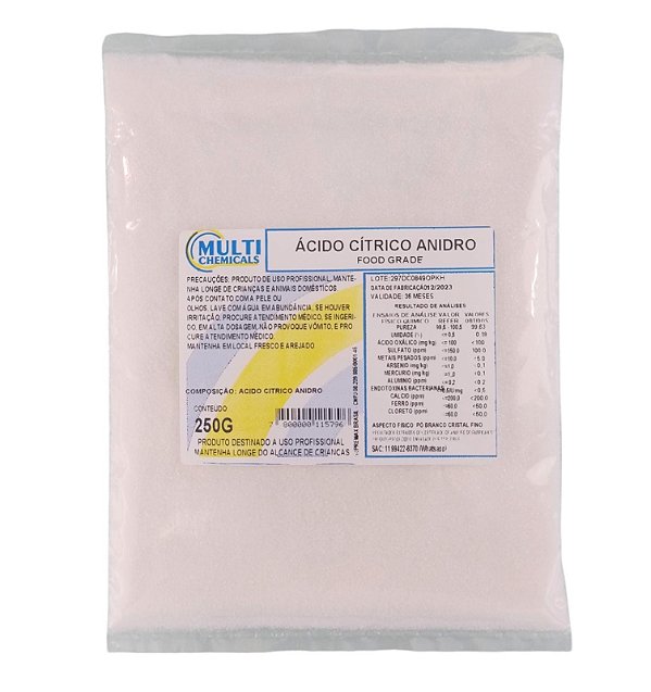 Acido cítrico - 250G