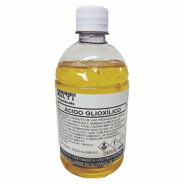 Ácido glioxílico - 500ML - Alisante capilar - Substitui formol