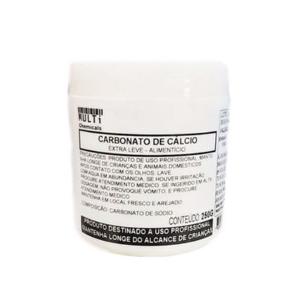 Carbonato de cálcio - 250G - pote