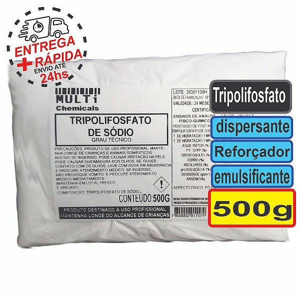 Tripolifosfato de sódio - 500G