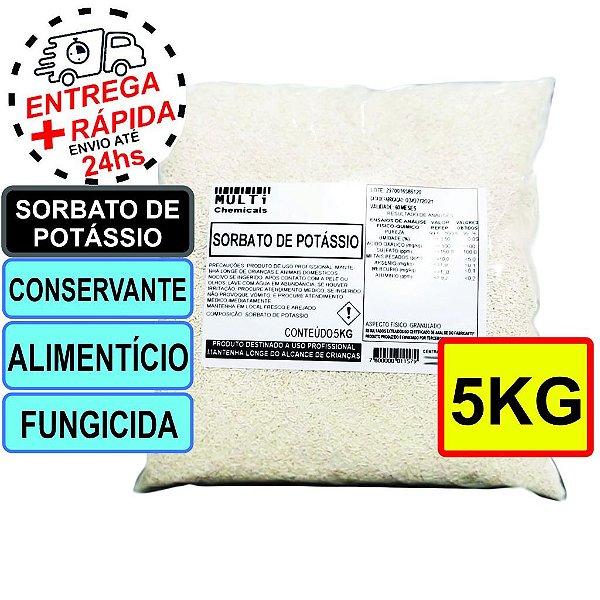 Sorbato de potássio - 5KG