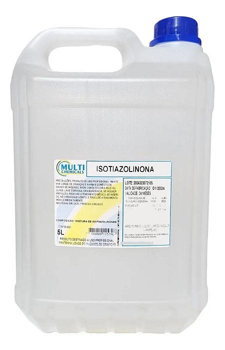 Mistura de Isotiazolinonas - conservante - 5L