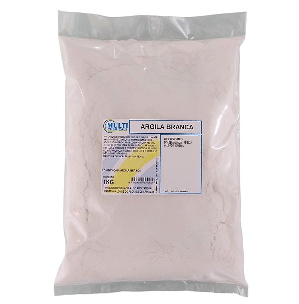 Argila Branca- 1kg