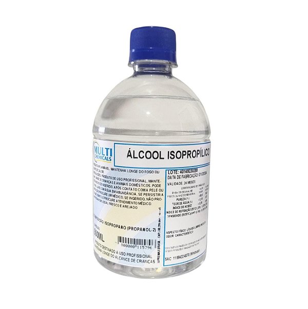 Alcool Isopropilico 500ml