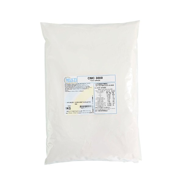 Cmc 3000 - Carboximetilcelulose - 1KG