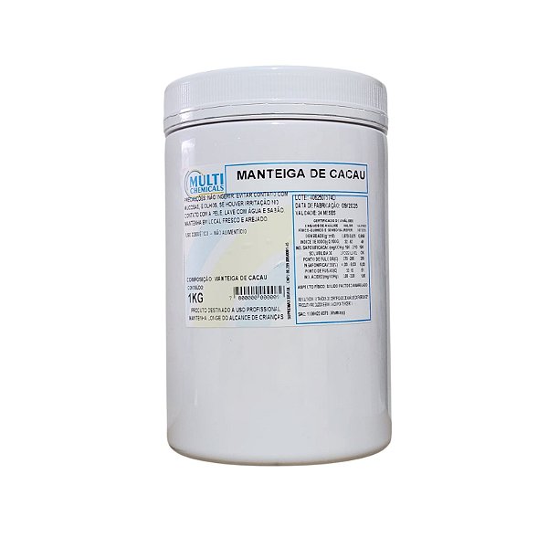 Manteiga de Cacau 1kg