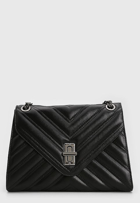BOLSA MATELASSÊ PRETA