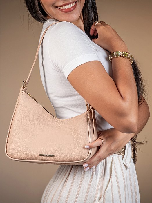 Bolsa Maria Milão Verona Floater Nude