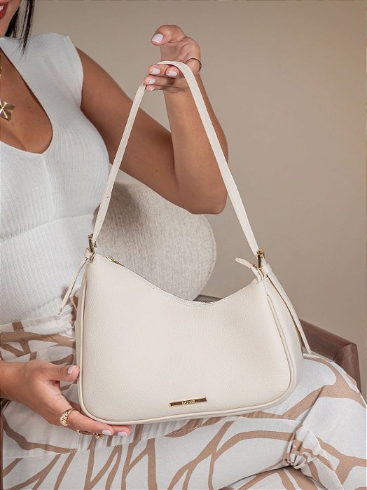 Bolsa Maria Milão Verona Floater Off-White