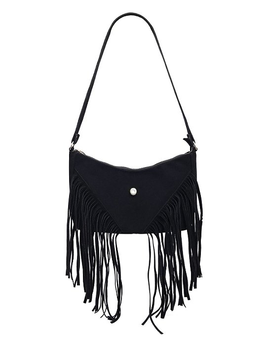 Meia Lua Franja Preta