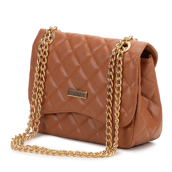 BOLSA PEQUENA CARAMELO