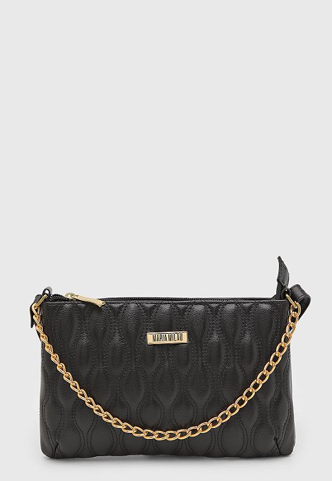 Bolsa Pequena Maria Milão Monza Preta
