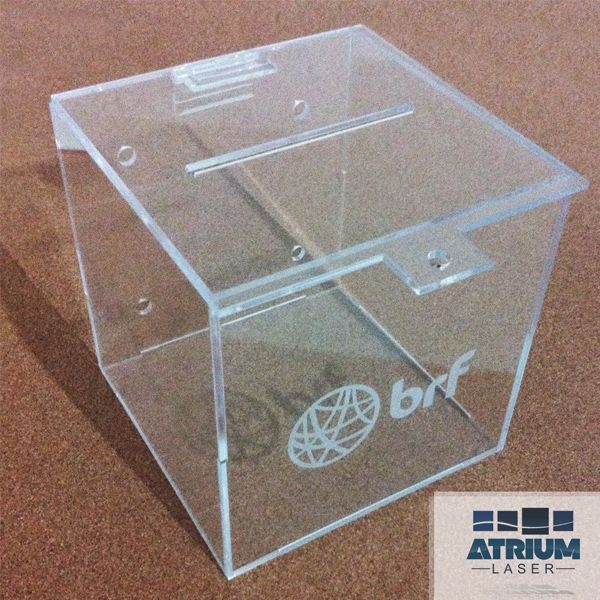 Caixa de Sugestão em Acrílico 3mm