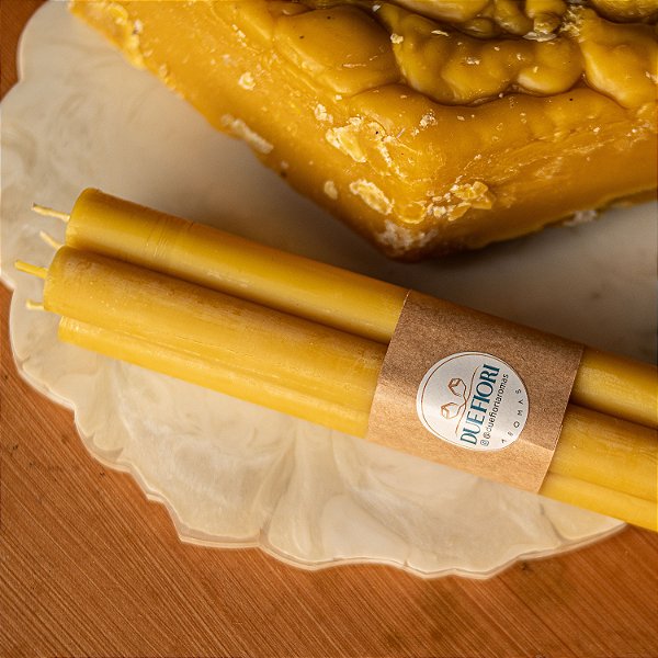 Kit Altar - Velas de Cera de Abelha Maciças - 4 un.