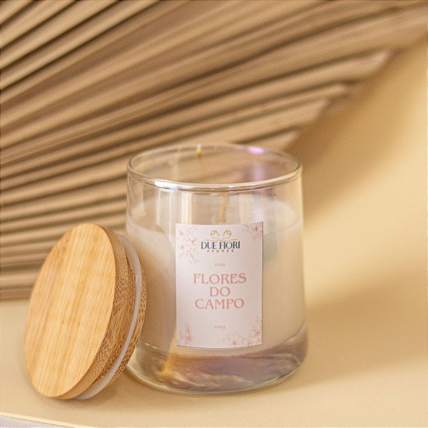 Vela Aromática Flores do Campo 200g