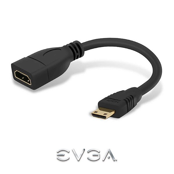 Cabo Adaptador HDMI para Mini HDMI EVGA