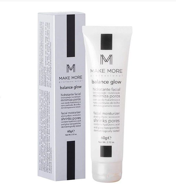HIDRATANTE FACIAL BALANCE GLOW SILVER - 60g - MAKE MORE
