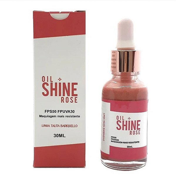 OIL SHINE ROSE - 30ml - TALITA BARICHELLO