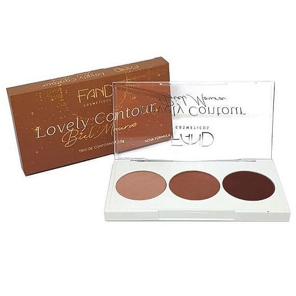TRIO LOVELY CONTOUR - BIEL MOURA - FAND MAKEUP