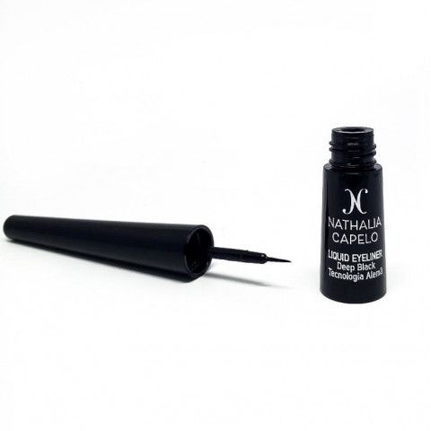 LIQUID LINER - DELINEADOR LÍQUIDO PARA OLHOS - PRETO - NATHALIA CAPELO