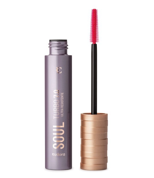 MÁSCARA PARA CÍLIOS SOUL TURBO 7.0 ULTRA RESISTENTE - 10g - EUDORA