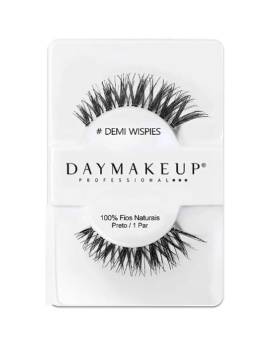 CÍLIOS POSTIÇOS - #DEMI-WISPIES HUMAN HAIR - DAYMAKEUP