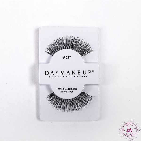 CÍLIOS POSTIÇOS - #217 HUMAN HAIR - DAYMAKEUP