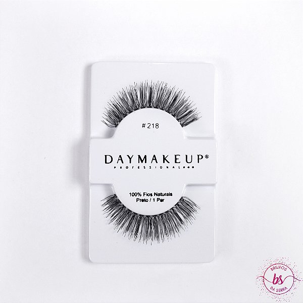 CÍLIOS POSTIÇOS - #218 HUMAN HAIR - DAYMAKEUP