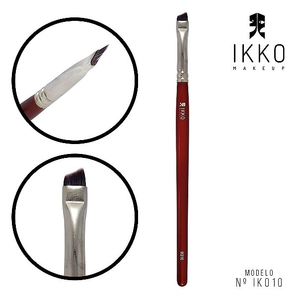PINCEL 81010 (IK010) - LINHA VERMELHA - IKKO MAKEUP