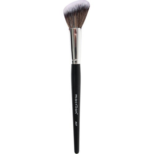 A07 - PINCEL ANGULAR PARA BLUSH - LINHA MAX - MACRILAN