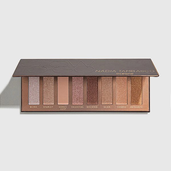 PALETA DE SOMBRAS GLOW TO GO - 17,1g - NÁDIA TAMBASCO BY OCÉANE