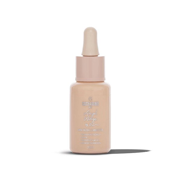 BASE LÍQUIDA MÉDIA COBERTURA CHILL ANGEL WINGS - PRI LESSA 30ml - CATHARINE HILL