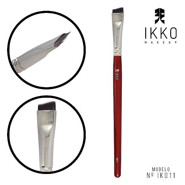 PINCEL 81011 (IK011) - LINHA VERMELHA - IKKO MAKEUP