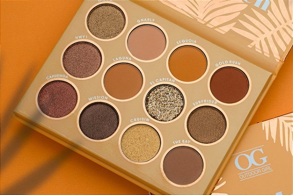 TAKE ME TO THE BEACH - PALETA DE SOMBRAS 12 CORES - OUTDOOR GIRL