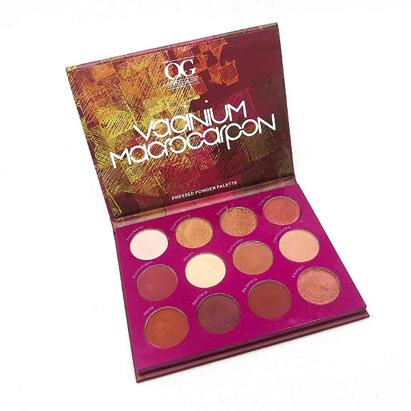 VACINIUM MACROCARPON - PALETA DE SOMBRAS 12 CORES - OUTDOOR GIRL
