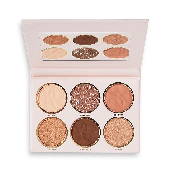 GLAM MOOD DATENIGHT - PALETA DE SOMBRAS 6 CORES - REVOLUTION