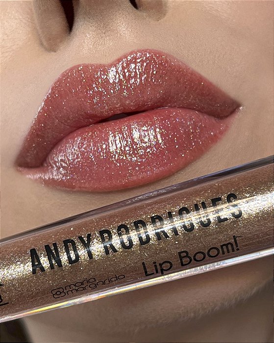 GLOSS LIP BOOM ANDY RODRIGUES JUREMAS GLOW (SUPER SHINE) - 4ml - MARIA MARGARIDA