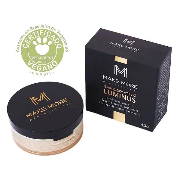 ILUMINADOR EM PÓ - LUMINUS GLOW - 4,5g - MAKE MORE