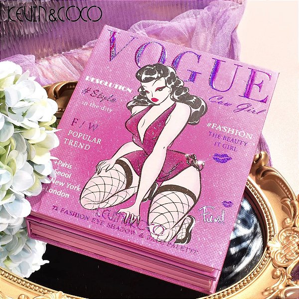 PALETA LILAC HOT GIRL - 72 CORES - KEVIN & COCO