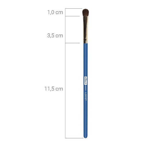 L28157 - PINCEL PARA APLICAÇÃO DE SOMBRA - LULLY MAKEUP