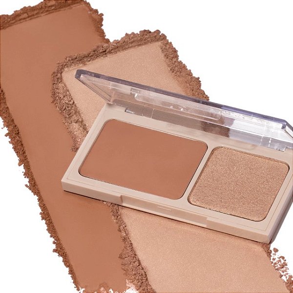 PALETA MULTIFUNCIONAL COR 01 - CONTORNO x ILUMINADOR - 13g - MARIANA LAUREANO