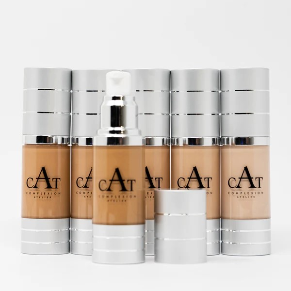BASE LÍQUIDA ALTA COBERTURA - 30ml - CAT - COMPLEXION ATELIER