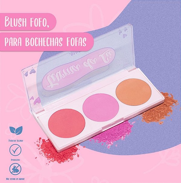 PALETA DE BLUSH - 3+ - TURMA DA LÚ