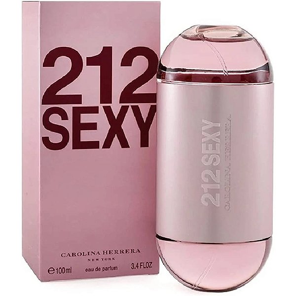 212 SEXY - FEMININO - EAU DE PARFUM - 100ml - CAROLINA HERRERA