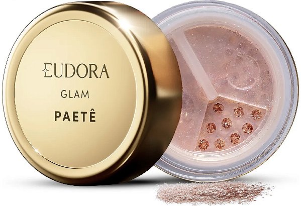 GLITTER MULTIFUNCIONAL ROSÊ GLAM PAETÊ - 1g - EUDORA