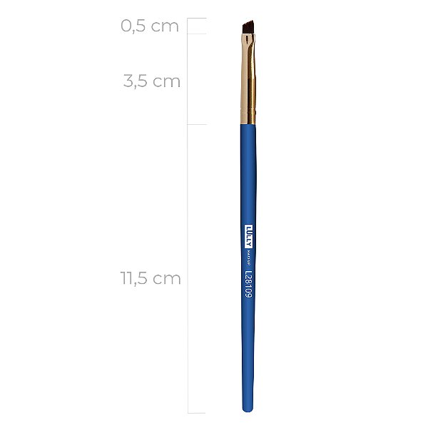 L28109 - PINCEL DE PRECISÃO CHANFRADO - LULLY MAKEUP