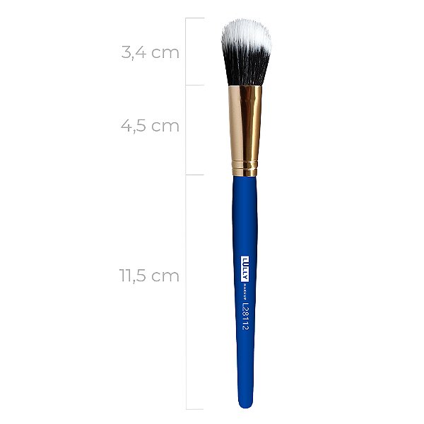 L28112- PINCEL PARA BASE - LULLY MAKEUP