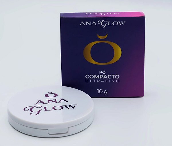 PÓ COMPACTO ULTRAFINO - 10g - ANA GLOW