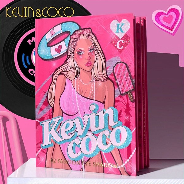 PALETA BEACH BARBIE - 82 CORES - KEVIN & COCO